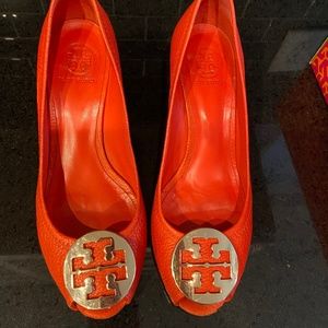 Tory Burch Sally 2 Leather Wedge